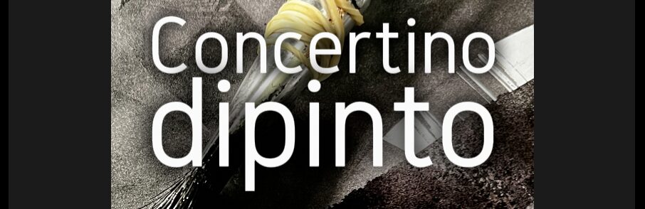 concertino dipinto concierto dibujado pintado ariana jenik martin parselis tacha sintetizador pincel crudo